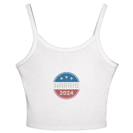 Harris 2024 Kamala Harris For President Women's Spaghetti Strap Tank Top