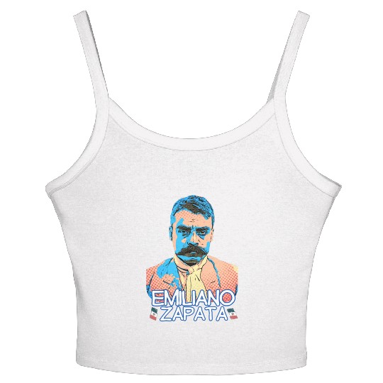 Emiliano Zapata Women's Spaghetti Strap Tank Top