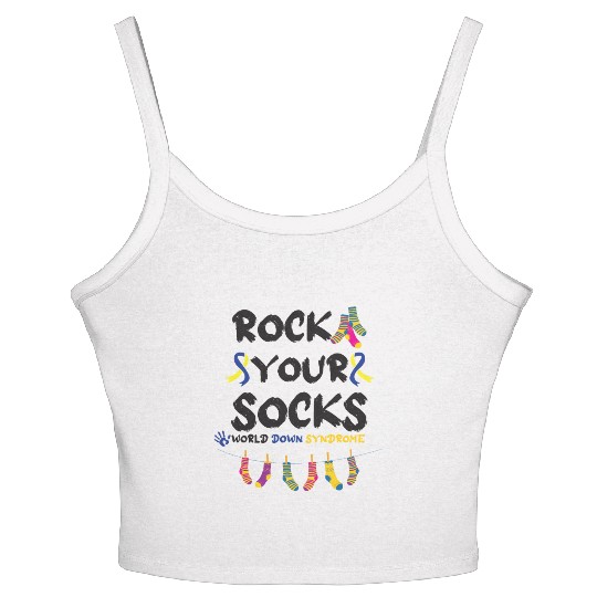 World Down Syndrome Awareness T21 Homie Teacher Women's Spaghetti Strap Tank Top