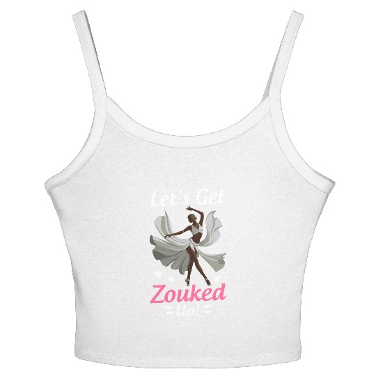 Zouk Dance Festival Design for Zouk Dancer Women's Spaghetti Strap Tank Top