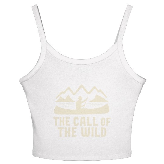 Canoe Canoeing Water sports Sport Women's Spaghetti Strap Tank Top