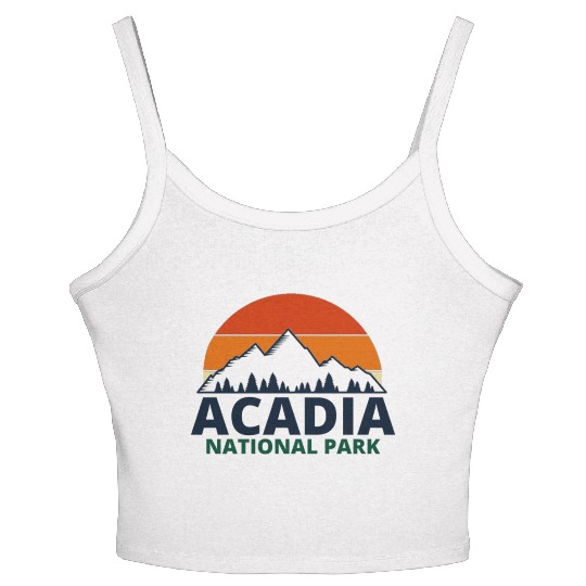 Acadia National Park Women's Spaghetti Strap Tank Top