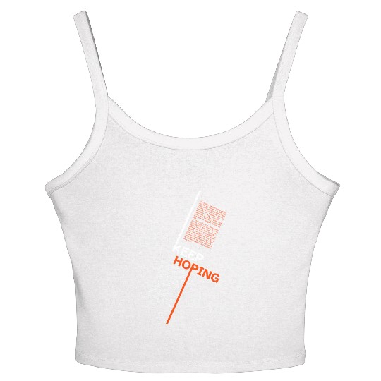 Hopeful Horizons Women's Spaghetti Strap Tank Top