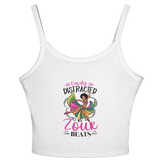 Zouk Dance Festival Design for Zouk Dancer Women's Spaghetti Strap Tank Top
