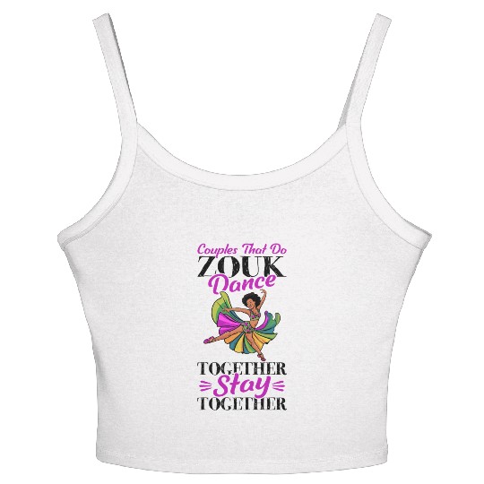 Zouk Dance Festival Design for Zouk Dancer Women's Spaghetti Strap Tank Top