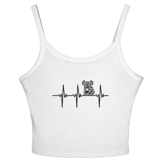 Heartbeat For Cute Koala Marsupials Women's Spaghetti Strap Tank Top