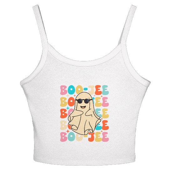 Funny Halloween Boo-jee Women's Spaghetti Strap Tank Top