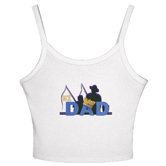 Dad: The Original Superhero Father's Day Tribute Women's Spaghetti Strap Tank Top