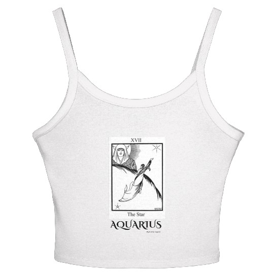 AQUARIUS 1080 x 1350 px Women's Spaghetti Strap Tank Top