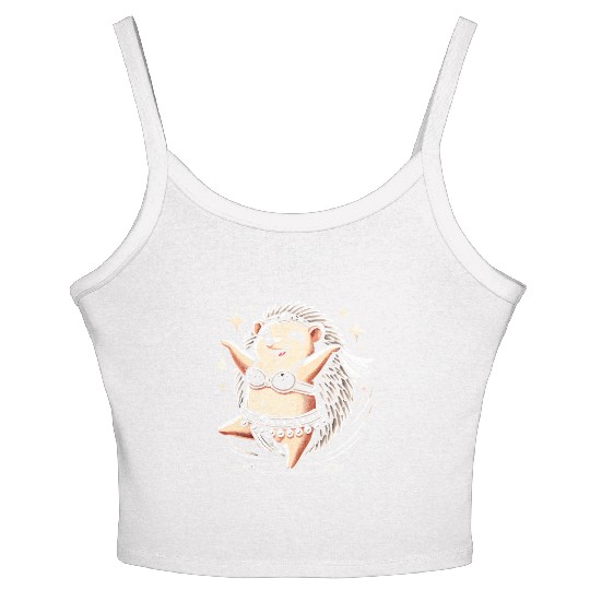 Tribal Fusion Rhythmic Dance Art For Belly Dance Women's Spaghetti Strap Tank Top