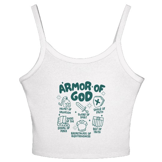 Armor of God Women's Spaghetti Strap Tank Top