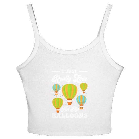 Hot Air Balloon Company Driving Adventure Women's Spaghetti Strap Tank Top