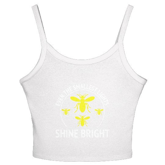 Fireflies Firefly Lightning Bug Insect Collector Women's Spaghetti Strap Tank Top