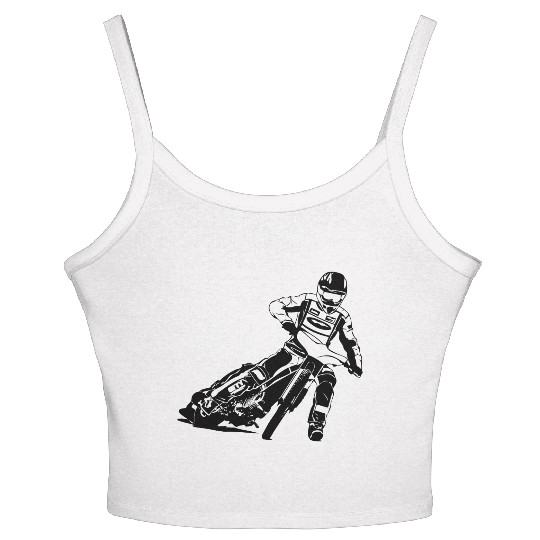 Motorcycle Speedway RacingSpeedway 501 Women's Spaghetti Strap Tank Top