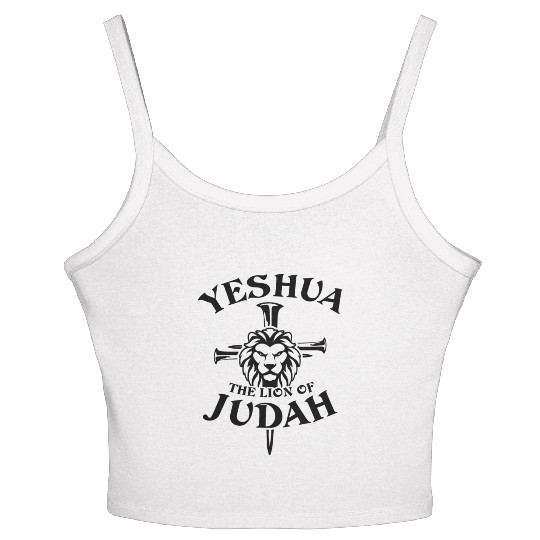 Yeshua The Lion Of Judah Women's Spaghetti Strap Tank Top