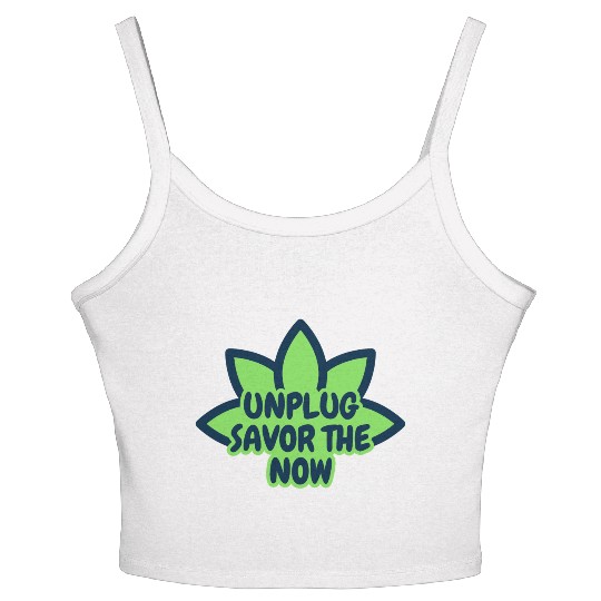 unplug Women's Spaghetti Strap Tank Top