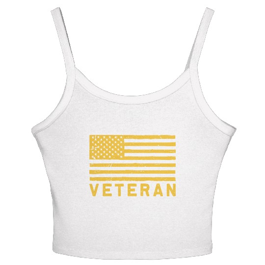 Proud US Army Veteran Women's Spaghetti Strap Tank Top