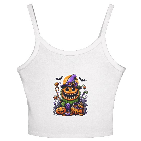 Pumpkin which Women's Spaghetti Strap Tank Top