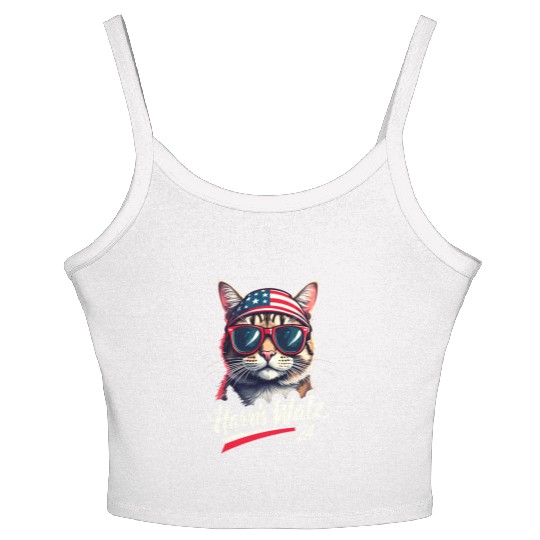 Cat Ladies for Kamala Women's Spaghetti Strap Tank Top