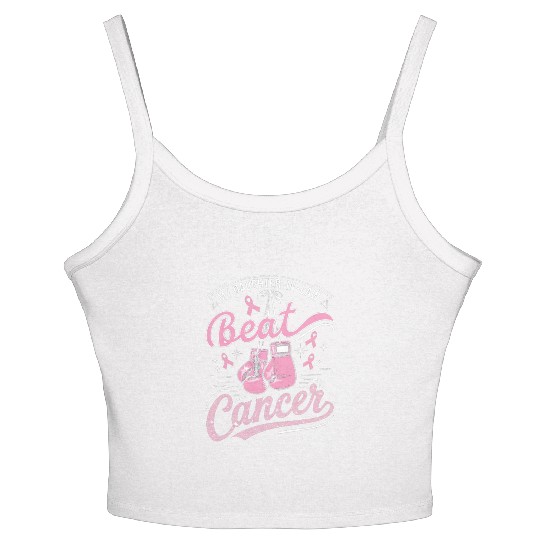 My Daughter-In-Law Beat Cancer Breast Cancer Women's Spaghetti Strap Tank Top
