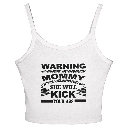Hilarious Typography Designs That Tickle the Eye Women's Spaghetti Strap Tank Top