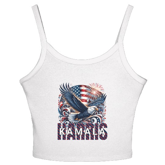 Kamala Harris 2024 Women's Spaghetti Strap Tank Top