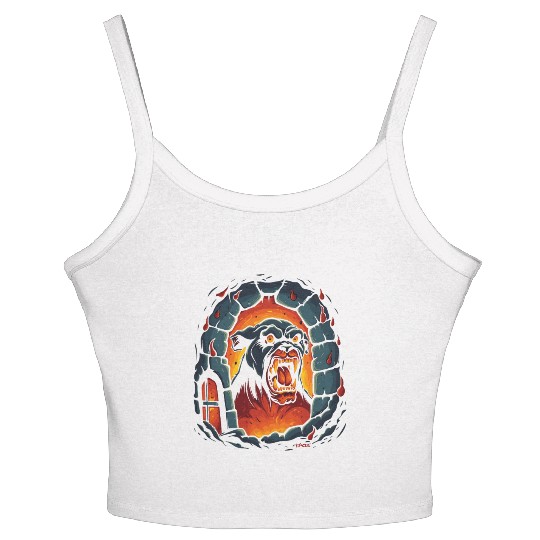 Hellhound: Dog of the Hell Dungeon Women's Spaghetti Strap Tank Top
