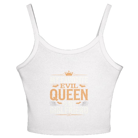 My Favorite Evil Queen Is My Girlfriend Women's Spaghetti Strap Tank Top