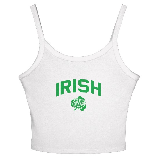IRISH WEST CATHOLIC Women's Spaghetti Strap Tank Top