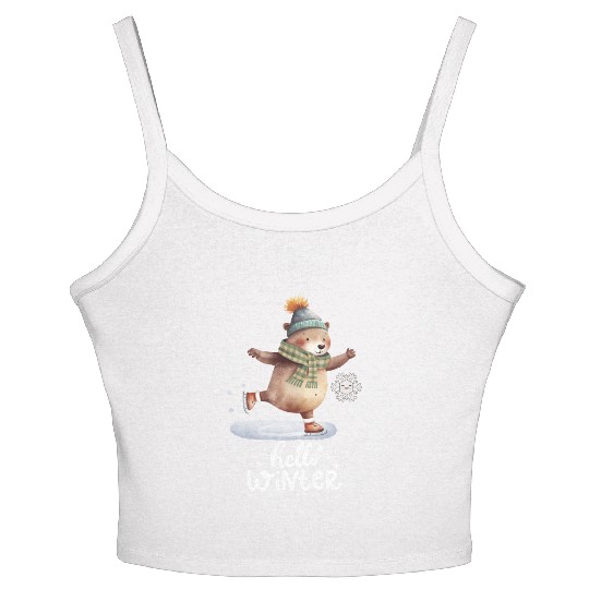 Winter Solstice Serenity Women's Spaghetti Strap Tank Top