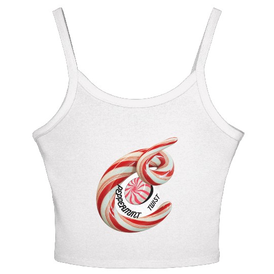 Peppermint Candy Women's Spaghetti Strap Tank Top