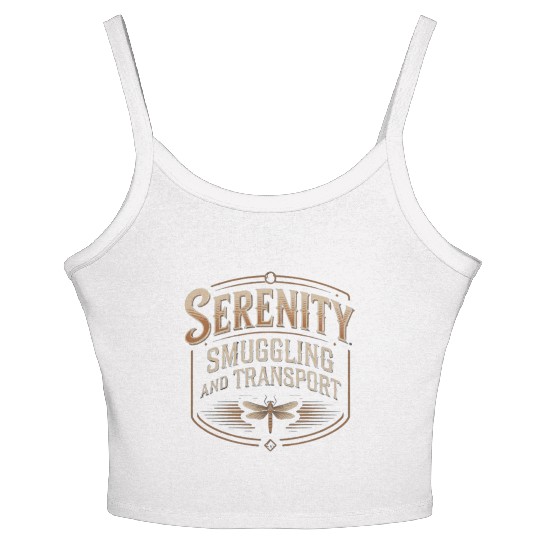 Vintage Serenity Smuggling And Transport Firefly Women's Spaghetti Strap Tank Top