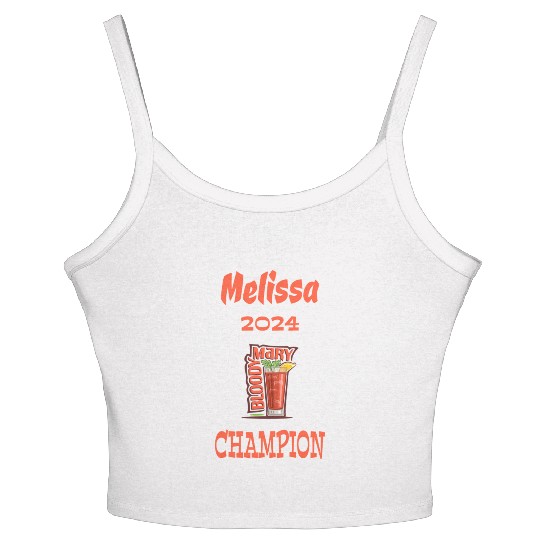 melissa Women's Spaghetti Strap Tank Top