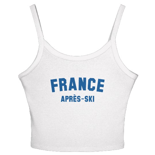 APRES SKI France Women's Spaghetti Strap Tank Top