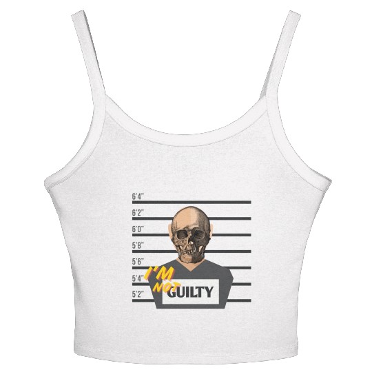I'm not guilty Women's Spaghetti Strap Tank Top