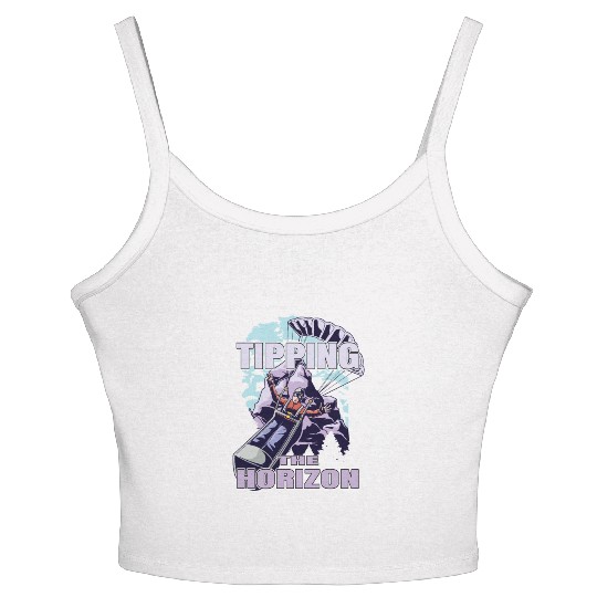 Tipping the Horizon Women's Spaghetti Strap Tank Top