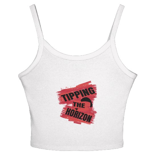 Tipping the Horizon Women's Spaghetti Strap Tank Top