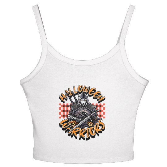 halloween warriors Women's Spaghetti Strap Tank Top