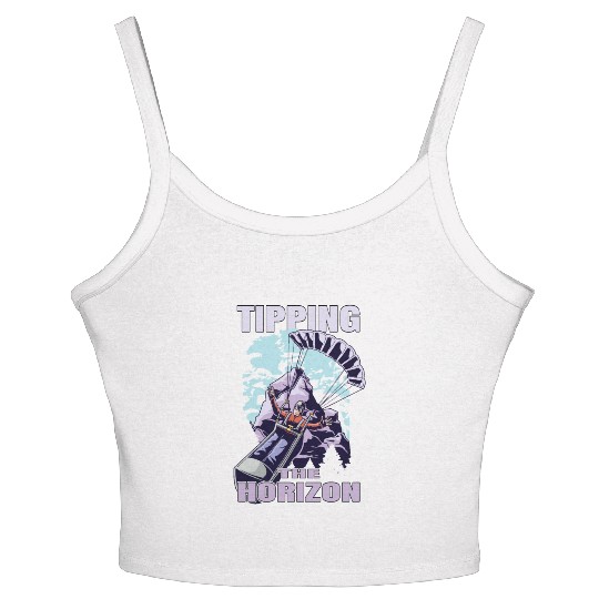 Tipping the Horizon Women's Spaghetti Strap Tank Top
