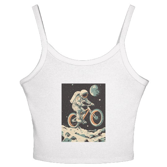 Astro Biking Women's Spaghetti Strap Tank Top