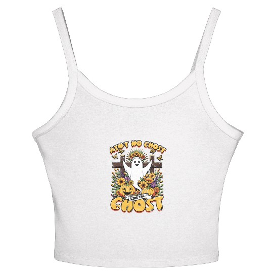 Ain't No Ghost Like The Holy Ghost - Christian Women's Spaghetti Strap Tank Top