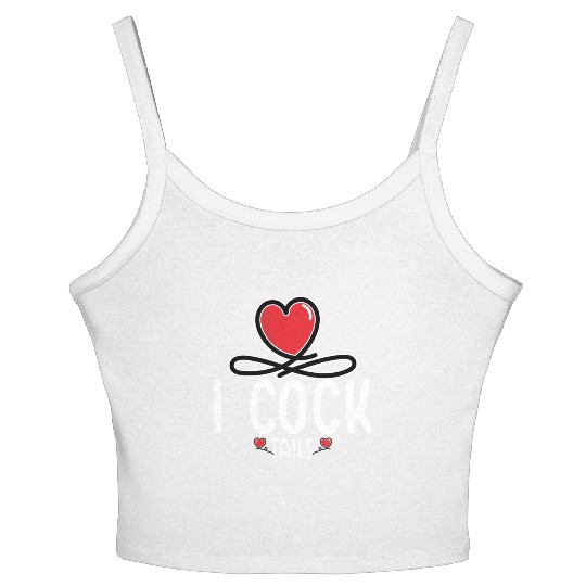 Funny I Love Cocktails 6 Women's Spaghetti Strap Tank Top