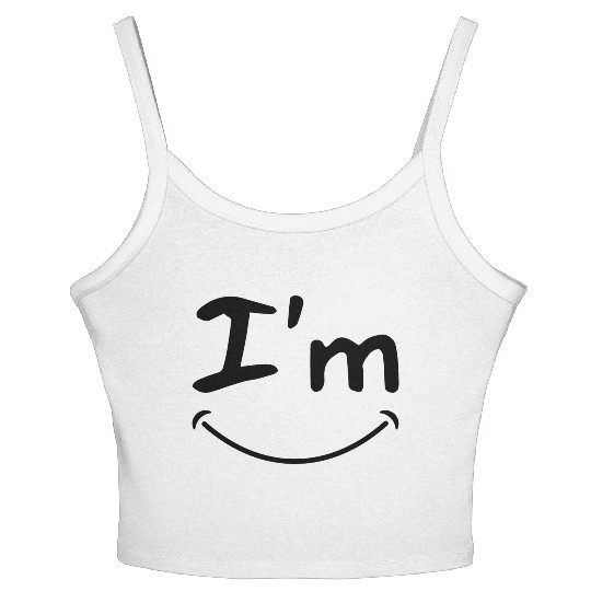 Graphic Tees for Women, men Women's Spaghetti Strap Tank Top