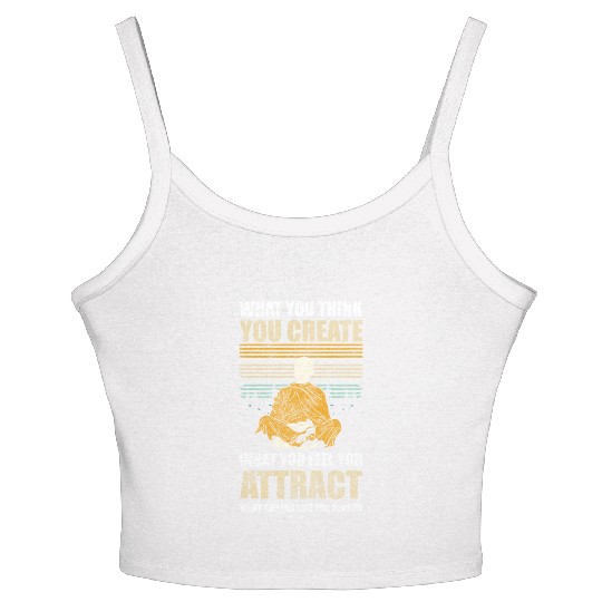 Yoga Spiritual Salvation Mindful Hindu Women's Spaghetti Strap Tank Top