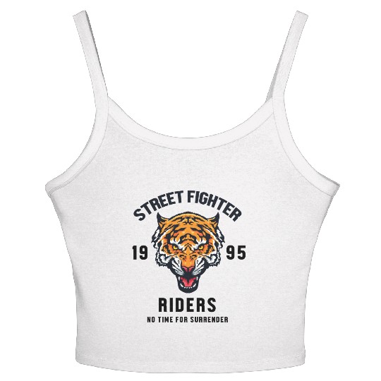 Street Fighter Riders Women's Spaghetti Strap Tank Top
