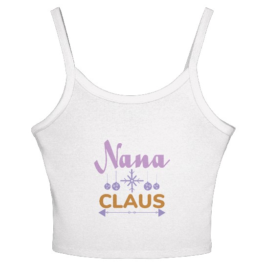 Nana Claus Women's Spaghetti Strap Tank Top