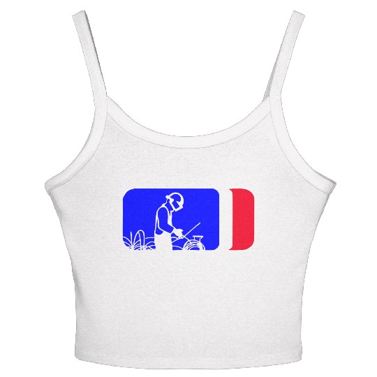 Major League Welder Sticker – Welding Logo Style D Women's Spaghetti Strap Tank Top