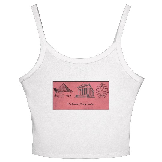 The greatest history teacher Women's Spaghetti Strap Tank Top