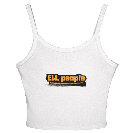 EW, People Women's Spaghetti Strap Tank Top