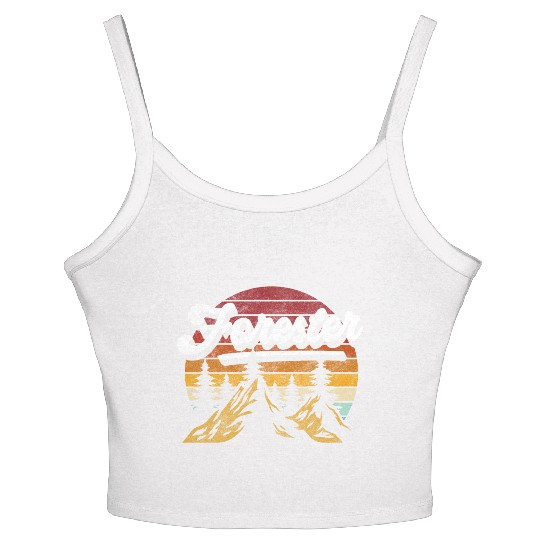 Forester Nature Protector Chainsaw Women's Spaghetti Strap Tank Top